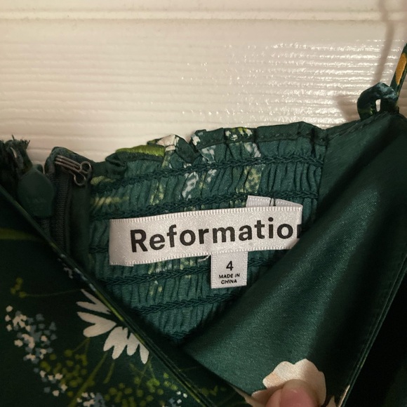 Reformation Frankie silk dress - Picture 4 of 4